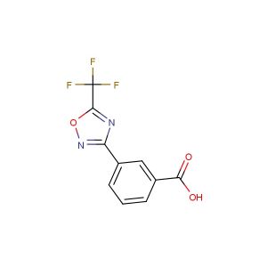 3-(5-(trifluoromethyl)-1,2,4-oxadiazol-3-yl)benzoic acid