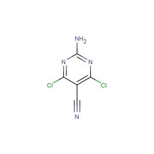 2-amino-4,6-dichloropyrimidine-5-carbonitrile