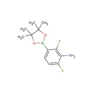 2,6-difluoro-3-(4,4,5,5-tetramethyl-1,3,2-dioxaborolan-2-yl)aniline
