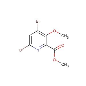 methyl 4,6-dibromo-3-methoxypicolinate
