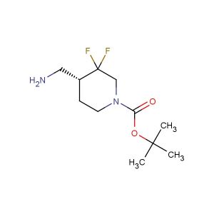 (R)-tert-butyl 4-(aminomethyl)-3,3-difluoropiperidine-1-carboxylate