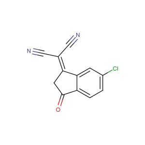 2-(6-chloro-3-oxo-2,3-dihydro-1H-inden-1-ylidene)malononitrile