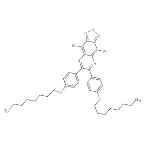 4,9-dibromo-6,7-bis(4-(octyloxy)phenyl)-[1,2,5]thiadiazolo[3,4-g]quinoxaline