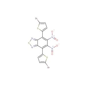 4,7-bis(5-bromothiophen-2-yl)-5,6-dinitrobenzo[c][1,2,5]thiadiazole