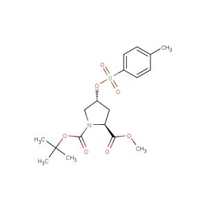 (2S,4R)-1-tert-butyl 2-methyl 4-(tosyloxy)pyrrolidine-1,2-dicarboxylate