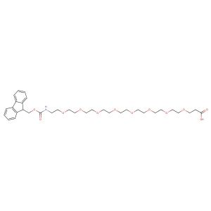 1-(9H-fluoren-9-yl)-3-oxo-2,7,10,13,16,19,22,25,28-nonaoxa-4-azahentriacontan-31-oic acid