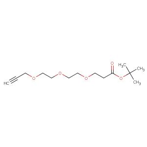 tert-butyl 3-(2-(2-(prop-2-yn-1-yloxy)ethoxy)ethoxy)propanoate