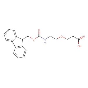3-(2-((((9H-fluoren-9-yl)methoxy)carbonyl)amino)ethoxy)propanoic acid
