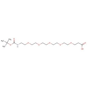 2,2-dimethyl-4-oxo-3,8,11,14,17,20-hexaoxa-5-azatricosan-23-oic acid
