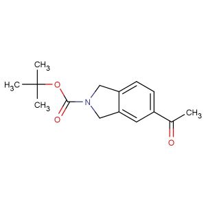 tert-butyl 5-acetylisoindoline-2-carboxylate