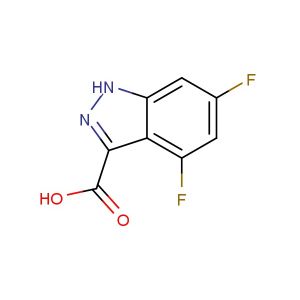4,6-difluoro-(1H)indazole-3-carboxylic acid