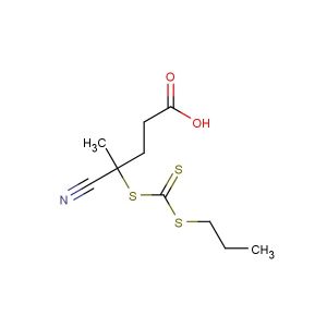 4-cyano-4-(((propylthio)carbonothioyl)thio)pentanoic acid
