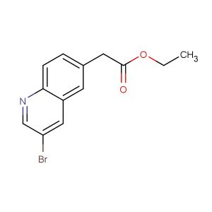 ethyl 2-(3-bromoquinolin-6-yl)acetate