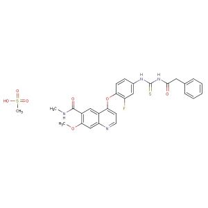 Pamufetinib mesylate(Synonyms: TAS-115 mesylate)