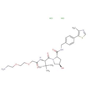 (S,R,S)-AHPC-PEG2-NH2 dihydrochloride