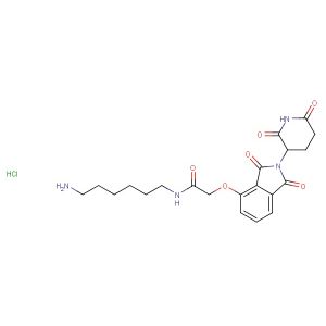 Thalidomide-O-amido-C6-NH2 hydrochloride
