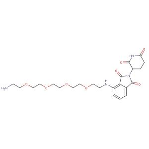 Pomalidomide-PEG4-C2-NH2