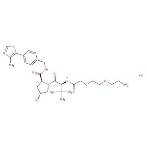 (S,R,S)-AHPC-PEG2-NH2 hydrochloride