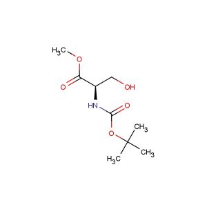 (R)-Methyl 2-(tert-butoxycarbonylamino)-3-hydroxypropanoate(Synonyms: tert-Butyl [(R)-1-(methoxycarbonyl)-2-hydroxyethyl]carbamate)