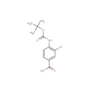 4-((tert-butoxycarbonyl)amino)-3-chlorobenzoic acid
