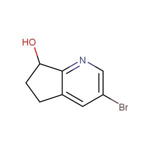 3-bromo-6,7-dihydro-5H-cyclopenta[b]pyridin-7-ol