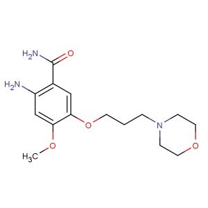 2-amino-4-methoxy-5-(3-morpholinopropoxy)benzamide