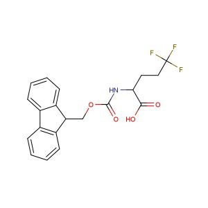 2-((((9H-fluoren-9-yl)methoxy)carbonyl)amino)-5,5,5-trifluoropentanoic acid