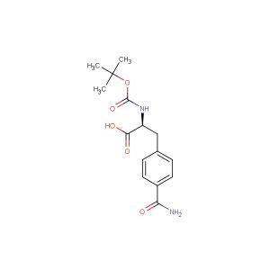 (S)-2-((tert-butoxycarbonyl)amino)-3-(4-carbamoylphenyl)propanoic acid