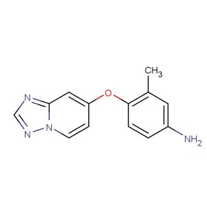 4-([1,2,4]triazolo[1,5-a]pyridin-7-yloxy)-3-methylaniline