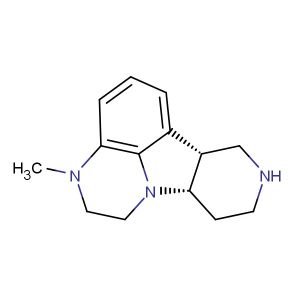 (6bR,10aS)-3-methyl-2,3,6b,7,8,9,10,10a-octahydro-1H-pyrido[3',4':4,5]pyrrolo[1,2,3-de]quinoxaline