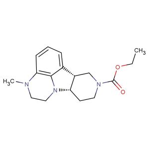 (6bR,10aS)-ethyl 3-methyl-2,3,6b,7,10,10a-hexahydro-1H-pyrido[3',4':4,5]pyrrolo[1,2,3-de]quinoxaline-8(9H)-carboxylate