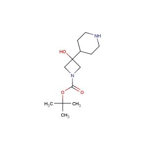 tert-butyl 3-hydroxy-3-(piperidin-4-yl)azetidine-1-carboxylate